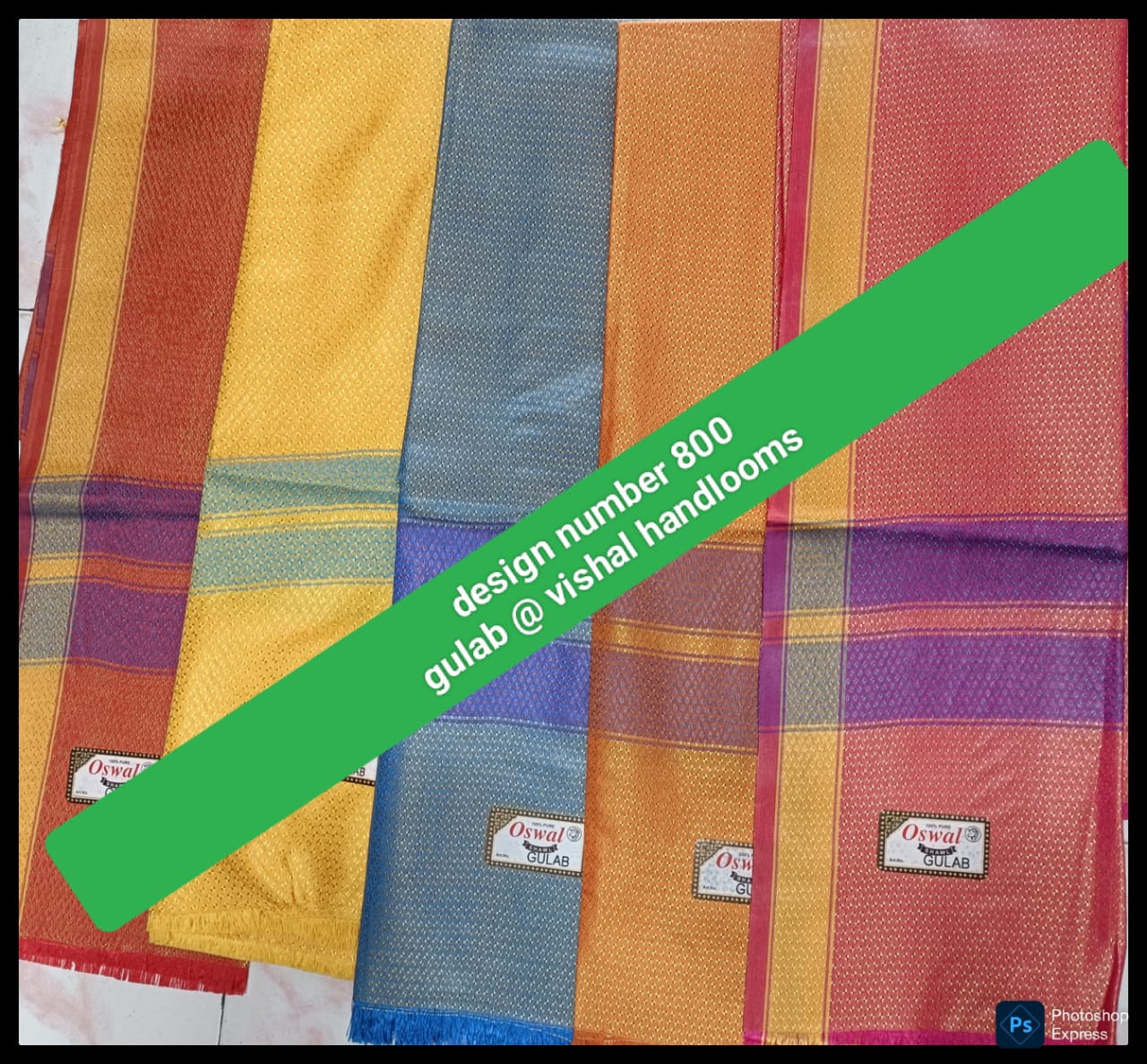 Vishal Handlooms - Gulab Shawals